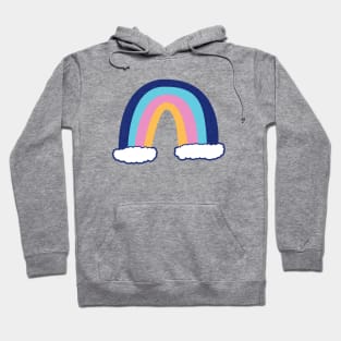 Pastel Rainbow Positivity Hoodie